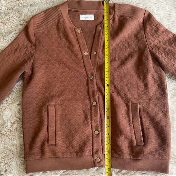 HARRIS WILSON SNAP BUTTON FRONT CARDIGAN  - S - Picture 6 of 14